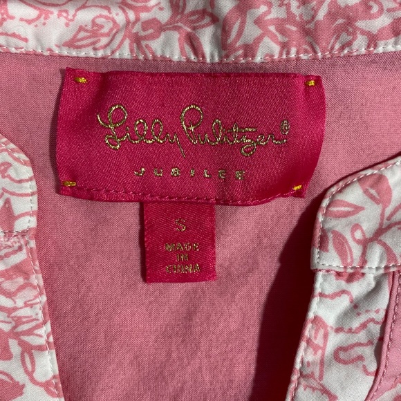 ⭐️Lilly Pulitzer Jubilee Collection Pink Sleeveless Top - Picture 5 of 6